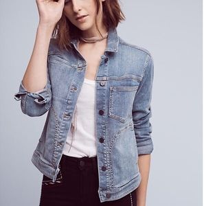 Anthropologie (Pilcro) classic denim jacket